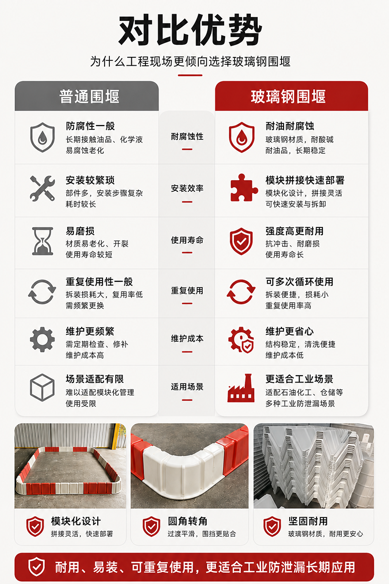 05-玻璃钢围堰与传统围堰对比-性能优势分析-防腐耐用快速安装工业防泄漏系统.png