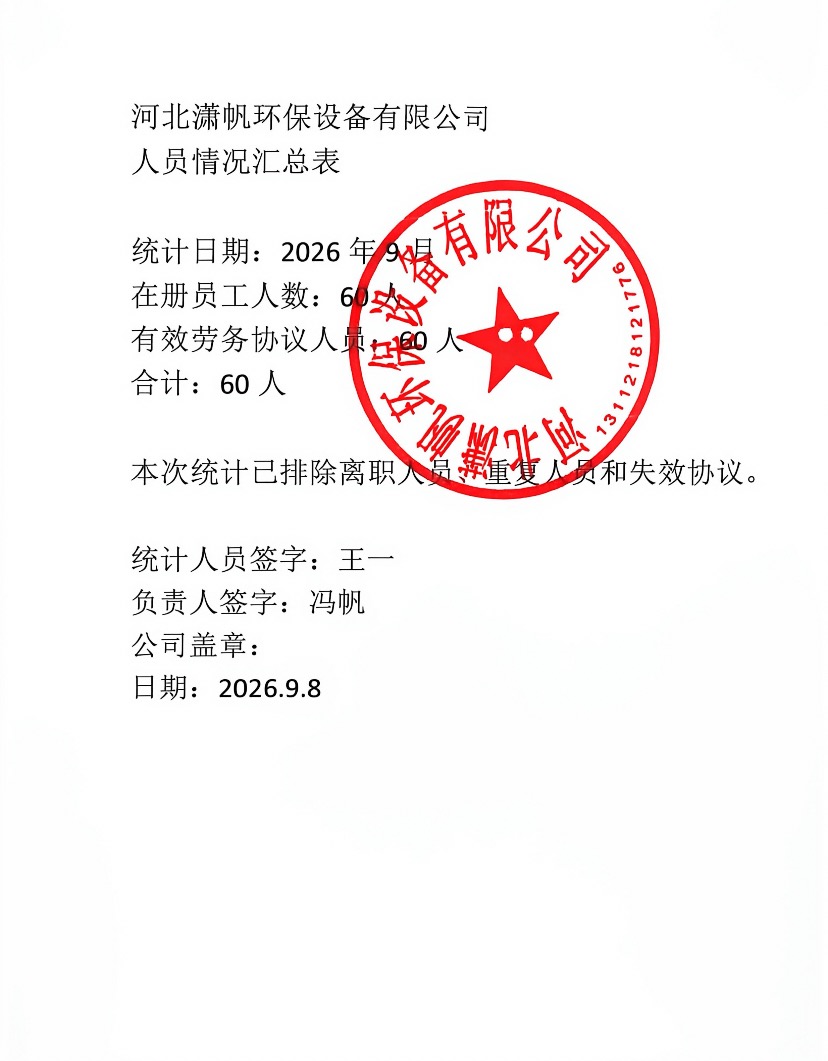 河北潇帆环保生产与服务人员统计证明.jpg